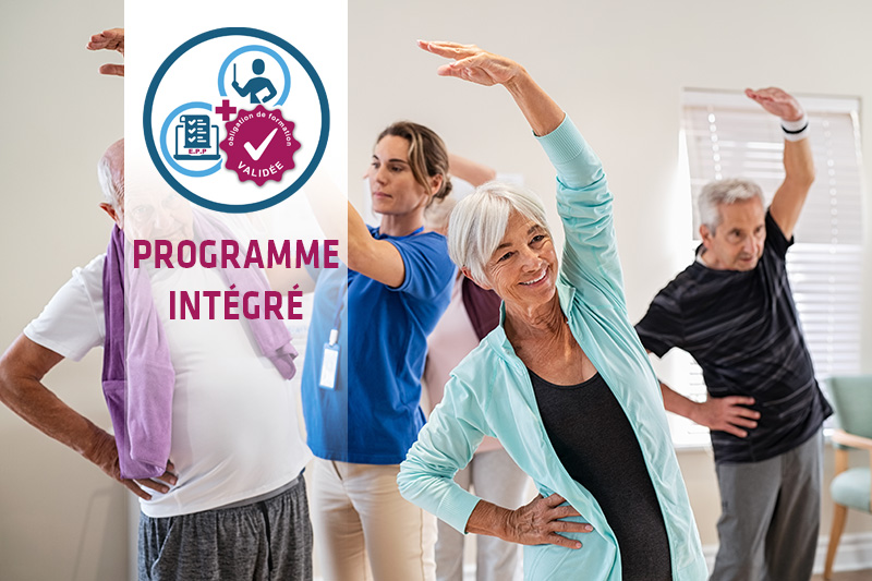 Illustration formation Activités Physiques Adaptées (APA) et kinésithérapie : promotion de la Santé, prévention et parcours de soin #EPP